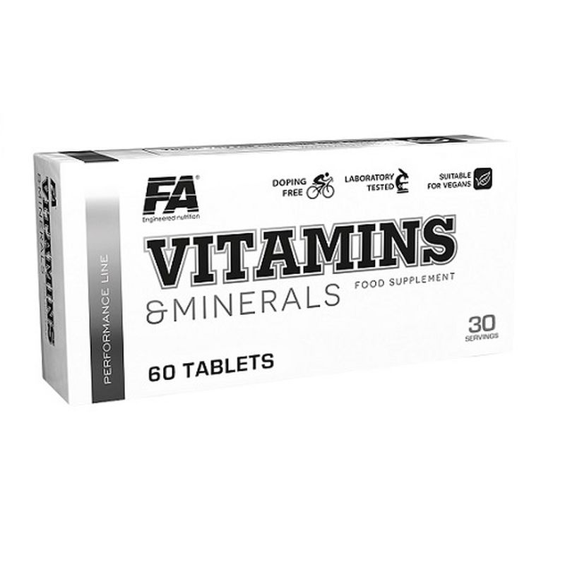 FA Nutrition Performance Vitamins & Minerals 60 Tablets