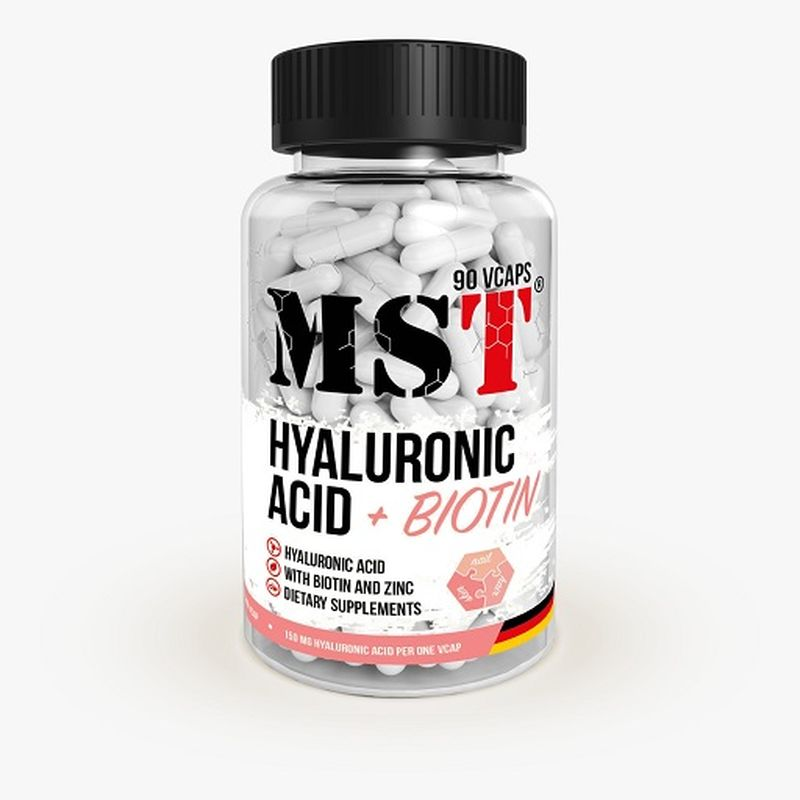MST – Hyaluronic Acid 150 mg + Biotin 90 capsules