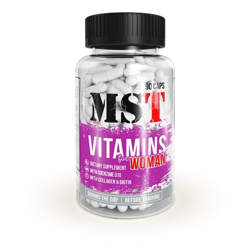MST – Vitamins for Woman 90 caps